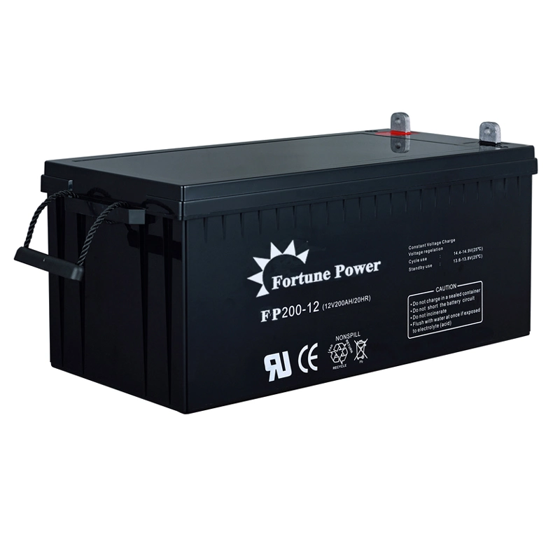 12V 200ah Solar Gel Battery Rechargeable Powerful Battery