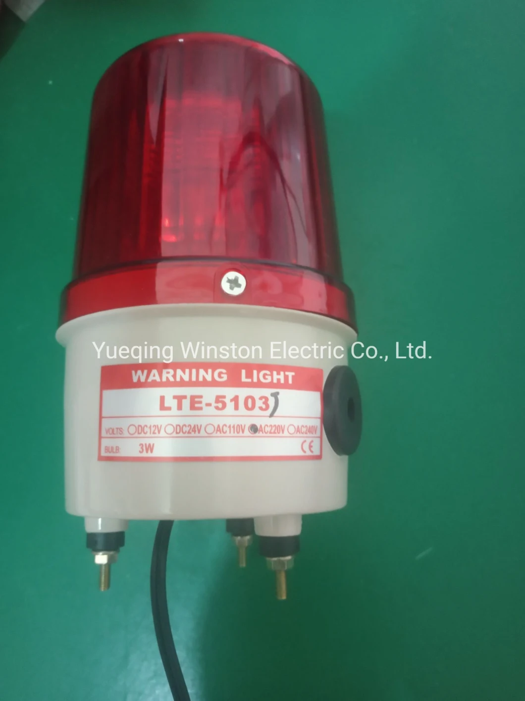 Lte-5102j LED Blue Warning Beacon Light with Siren