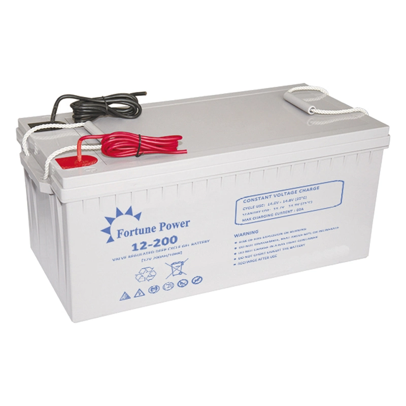 3years Warranty Solar Inverter Gel Battery 12V 12 V 200ah