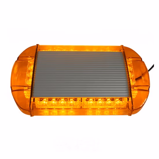 12/24VDC Warning, Emergency, Flashing Mini Lightbar for Police, Ambulance, Firefighting Trucks