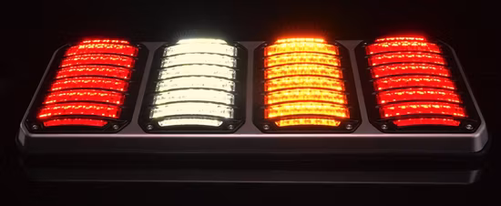 Senken Fire Truck Ambulance Perimeter Tail Direction LED E-MARK Truck Light
