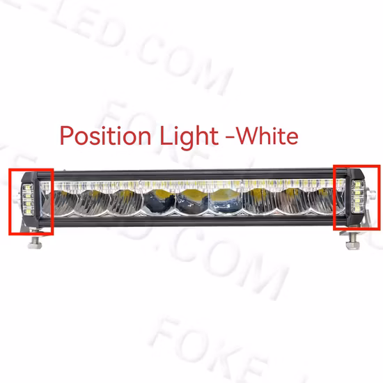 PC Lens Gen 3rd Technology 1W LED Mini Lightbar