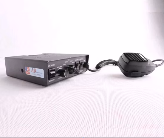Police Car Ambulance Fire Truck Emergency Vehicle Electric Alarm Siren, Speaker and Light